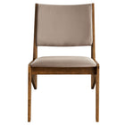 Modway Rylina Vegan Leather Accent Chairs - Walnut Brown - Set of 2-8