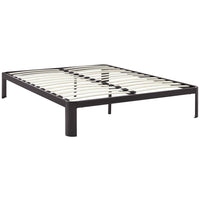 Modway Corinne Queen Bed Frame - Brown-Modern Platform Bed Frame