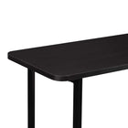 Manhattan Comfort Celine 70.87" Modern Console Table - Black-Perfect to Display Home Décor Items, Frames, Tchotchkes and Trophies