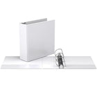 Davis Group Easyview Premium Binder - D Ring - Customizable - 3" - White - 6 Pack-3"