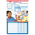 TREND enterprises Planner Sheets Wipe-Off Learning Set - 5 Sheets-Write on the sheets with dry erase markers, wipe clean, and use them again for your daily, weekly, and monthly planning and organizing needs