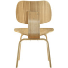 Modway Fathom Dining Chairs - Natural - 6 Pack-Five layered construction