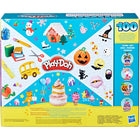 Play-Doh Wow 100-Piece Compound Modelling Clay Variety Pack-57 classic colours: with 50 colours in 2-ounce cans and 7 colours in 1-ounce cans, there's enough classic Play-Doh compound for everyone to join in the fun