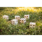 Triumph Big Roller Wooden Lawn Dice - Brown/Black-8