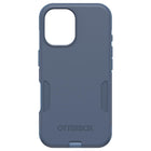 OtterBox Commuter MagSafe Case for iPhone 16 - Baby Blue Jeans-Precision designed opening for easy interaction with Camera Control