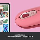 Logitech POP Wireless Mouse - Heartbreaker-Requires Bluetooth low energy technology