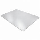 Floortex Polycarbonate Anti-Slip Chairmat for Hard Floors - 36" x 48"-Prevents chair mats from slipping on hard floor surfaces