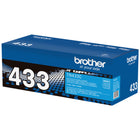 Brother TN433 High-Yield Cyan Toner Cartridge-Yields up to 4,000 pages