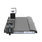 Uplite Adjustable Under Desk C-Clamp Keyboard Tray-Sturdy C-Clamps: Adjustable and sturdy C-Clamp with Protective Pads fits desks up to 1.77”/45mm thick, supporting up to 11 lbs/5kg