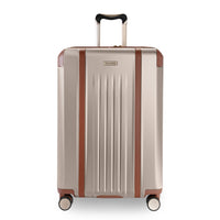 Ricardo Beverly Hills 25" Montecito 2.0 Hardside Upright Check-in Luggage - USB Port - Champagne-Durable 100% polycarbonate - Helps protect your belongings with a strong, lightweight shell built for travel