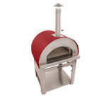 Kucht Venice Outdoor Wood‑Fired Pizza Oven - Red-Wood Fired 