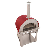 Kucht Venice Outdoor Wood‑Fired Pizza Oven - Red-Wood Fired 