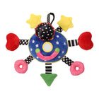 Manhattan Toy Baby Whoozit 6" Stroller Travel Activity Toy-Squeezable heart to cycle through sounds