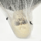 HOMCOM 55.9" Animated Hanging Mummy with Spider Web Halloween Decoration-For indoor and (covered) outdoor use 