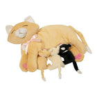 Manhattan Toy 10" Nursing Nina Cat with Plush Kittens-Plush mama cat