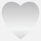 JAM Paper Standard Label Rolls - Heart Shaped - 2 x 2 - Silver Metallic Foil - 125 Labels/Roll-Size: Heart ( 2 x 2 Inches ) | Printer friendly labels are easy to create and customize.