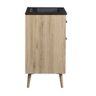 Modway Maverick 24" Bathroom Vanity - Black/Oak-Assembly Required