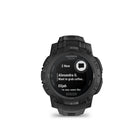 Garmin Instinct 3 Tactical Edition Solar Smartwatch - 45 mm - Black with Black Band-HEALTH MONITORING - Know your body better with health monitoring features, including wrist-based heart rate, advanced sleep monitoring, Pulse Ox and more.
HRV STATUS - Gain a deeper understanding of your overall health through heart rate variability while you sleep.
MORNING REPORT - Get a customizable overview of your sleep, training outlook, HRV status, weather and more as soon as you wake up.