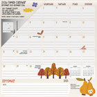 DateWorks 2026 16-Month Family Magnetic Wall Calendar - 12" x 12" - English-12.00" x 12.00"
