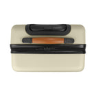 Bugatti Cannes 18.5" Hardside Carry-on Luggage - Putty-Double 360-degree spinner wheels for smooth and quiet rolling (8 wheels)