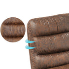 Homy Casa Upholstered Meeting Room Chairs - Distressed Brown Suede Faux Leather - 2 Pack-2-pack set: Ideal for small or shared spaces.