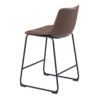 Zuo Smart Counter Stool - Vintage Espresso - Set of 2-6