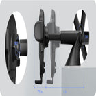 iOttie Easy One Touch 6 Dash Mount for Mobile Phones-The improved telescopic arm now extends from 5 to 8 inches and pivots 260 degrees for a myriad of customized viewing angles while you're on the road