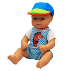 Miniland Doll Clothes - Fits 12-5/8" Dolls - Warm Weather Jumper/Cap Set-For ages 3 and up