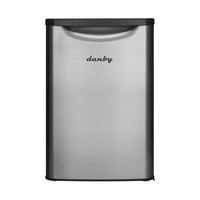 Danby 2.6 cu. ft. Compact Fridge - Stainless Steel-Energy Star compliant, energy-efficient to help you save money without sacrificing performance