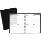 AT-A-GLANCE 2027 Weekly Planner - 8-3/4" H x 6-7/8" W - Black - English-Page size: 8-3/4" H x 6-7/8" W