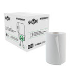 Globe Commercial RT205WHT Roll Towels - White - 205'/Pack - 24 Pack-Core diameter is 1.875” and roll diameter is 7.5”