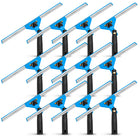 Gritt Commercial 14" Swivel Window Squeegee with Quick Release - 12 Pack-Streak-free window cleaning