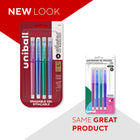uni-ball Erasable Gel Pens - 0.7mm - Fashion Colours - 4 Pack-7