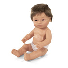 Miniland Educational Anatomically Correct 15" Baby Doll - Down Syndrome Boy-Light vanilla scent