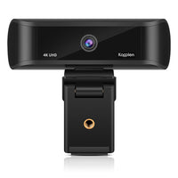 Kopplen 4K UHD Pro Video Conference Web Camera-PC and Mac compatible webcam records 4K Ultra HD video, making it perfect for live streaming for work, school, or gaming as well as connecting with family and friends