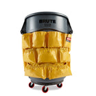 Rubbermaid Brute Caddy Nylon Bag - Yellow-Numerous pockets for all your cleaning supplies