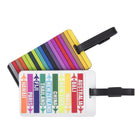 Travelon Luggage Tags - Hot Spots - Set of 2-Helps easily identify your luggage