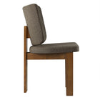 Modway Alba 7-Piece Dining Set - Walnut/Taupe-10