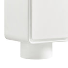 Modway Lumo 2-Door Curved Wood Accent Cabinet - White-10