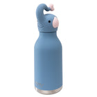 Asobu Bestie Vacuum Insulated Stainless Steel Water Bottle - 16 oz - Elephant-Remains Cold For Hours, Leakproof Screw-On Lid