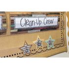 Teacher Created Resources 7 Pocket Chart - 28" x 28" - Burlap Design-7