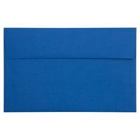 JAM Paper A10 Invitation Envelopes - 6 x 9.5 - Presidential Blue - 50 Pack-These envelopes are perfect to use for sending invitations, greeting cards, RSVP's, thank you cards, gifts for birthdays, graduations, holidays and more