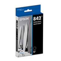 Epson T842 DURABrite Ultra Ink Cartridge - Standard Yield - Black-Epson printing system is designed to be used exclusively with Epson Genuine Cartridges. Use of non-genuine ink could cause damage not covered under the printer’s limited warranty
