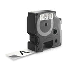 DYMO D1 Label Tape - 24mm (1") - Black on White (53713)-Self-adhesive durable polyester