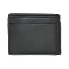 Club Rochelier Men's Slim Fold Wallet with Removable ID - Black-3 ID windows