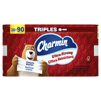 Charmin Ultra Strong Toilet Paper - Triple Rolls - 30 Pack-Charmin Ultra Strong Toilet Paper 30 Triple Rolls