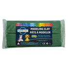DBLG Imports Artworks Modelling Clay - 500g - Green-Soft and pliable, will not stain hands or surfaces