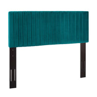 Modway Keira Performance Velvet Full/Queen Headboard - Teal-Contemporary Modern Headboard