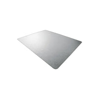 ClearTex Clear Polycarbonate Floormat for Low/Medium Pile Carpet, 48" x 60"-High clarity and odourless