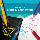 Prismacolor Scholar Coloured Pencils - 24 Pack-Strong cores prevent breakage